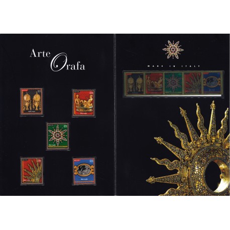 Folder Italia 2013 Arte Orafa val. fac. € 18,00