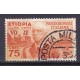 Italia Colonie - Eritrea 1936 Effigie di Vittorio Emanuele III - 0,75 usato