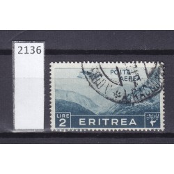 Italia Colonie - Eritrea 1936 Posta Aerea 2 lire usato