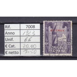 Italia Colonie - Eritrea 1923 Marcia su Roma 30c usato