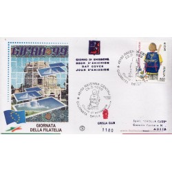 FDC ITALIA 1999 - Grolla 1180 unif. 2463 Giornata della Filatelia