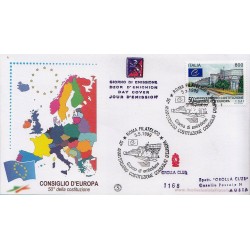 FDC ITALIA 1999 Grolla 1168 unif. 2451 Consiglio D'Europa
