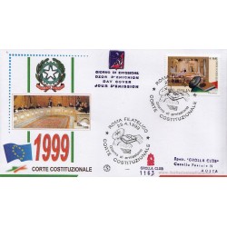 FDC ITALIA 1999 Grolla 1163 unif. 2446 Corte Costituzionale