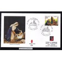 FDC ITALIA 1992 - Grolla 824 unif. 2057- Natale - Presepe di Caltagirone