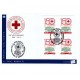 IT Repubblica 16/2014 FDC - 04/06/2014 - 150º anniversario della Croce Rossa annullo speciale Roma quartina