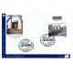 FDC - ITALIA 36/2014 Patrimonio artistico, Ville d'Italia a/s vari 4 buste codice a barre b